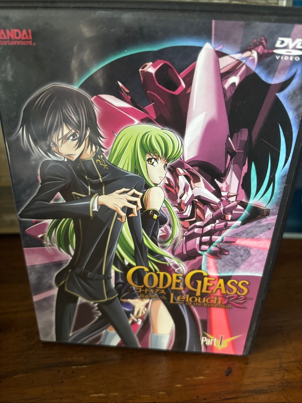 Code Geass: Lelouch of the Rebellion R2, Part 1, DVDS